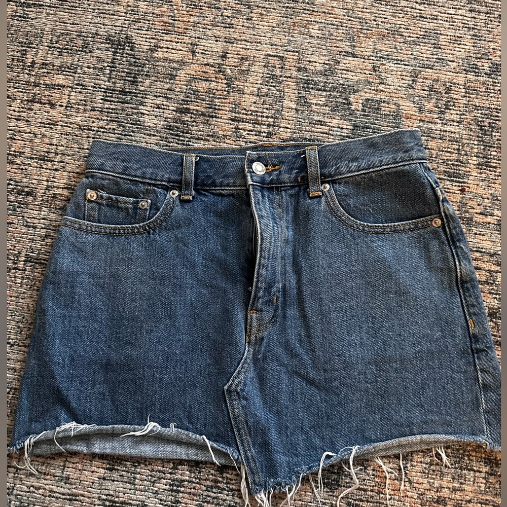 TNA denim skirt
